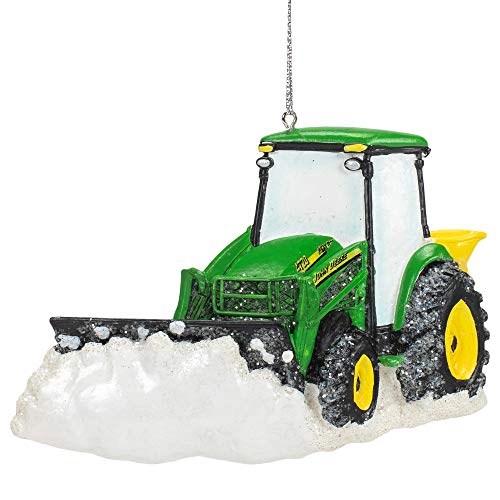 Kurt Adler JR2201 John Deere Tractor Hanging Ornament, 4-Inch Height