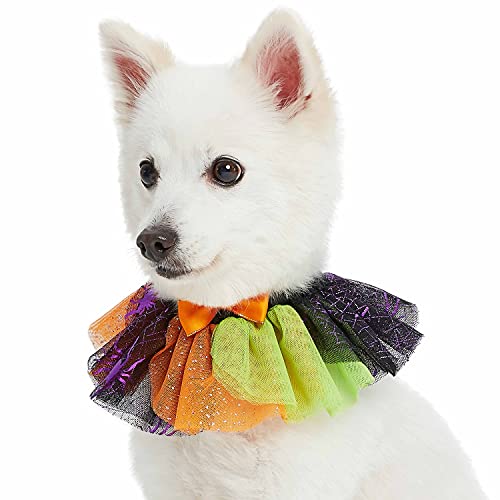 Blueberry Pet Halloween Party Adjustable Breakaway Costume Dog Collar in Cool Tone, X-Small