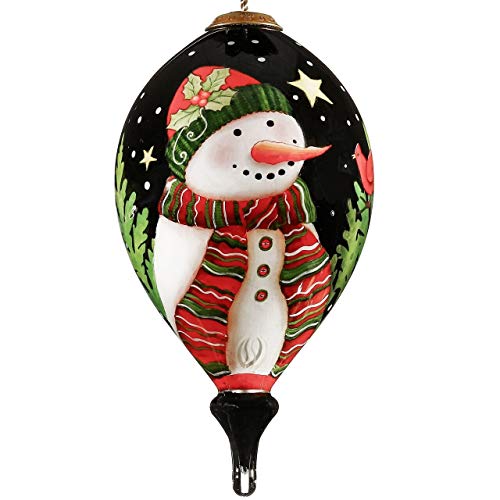 Inner Beauty 1812016 Nativity Hand Painted Blown Glass Ornament