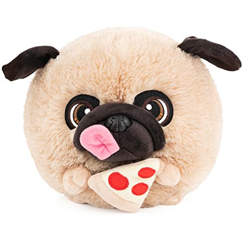 Gund 6061812 Doug The Pug Pizza Snacking Plush, 7-inch Height