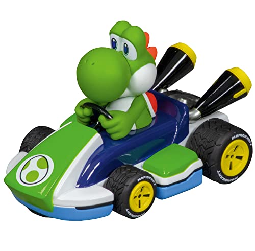 Carrera 27730 Mario Kart Yoshi 1:32 Scale Analog Slot Car Racing Vehicle Evolution Slot Car Race Tracks