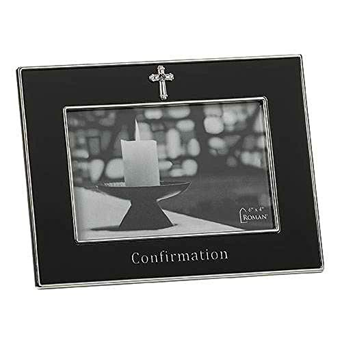 Roman 6-inch Confirmation Picture Frame, 4-inch x 6-inch