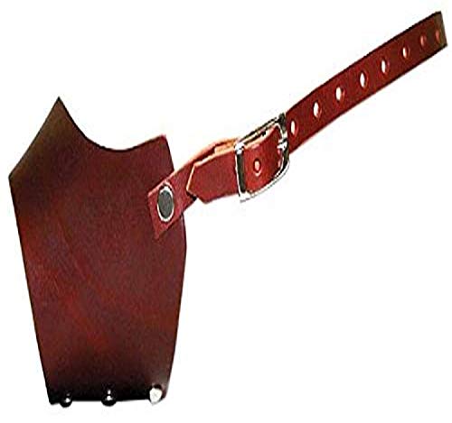 OmniPet 10.75" Leather Muzzle, Burgundy, Large