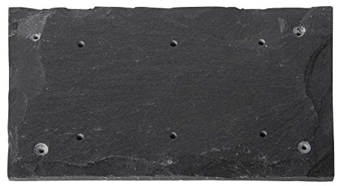 Esschert Slate Plate for House Numbers (3 Numbers)
