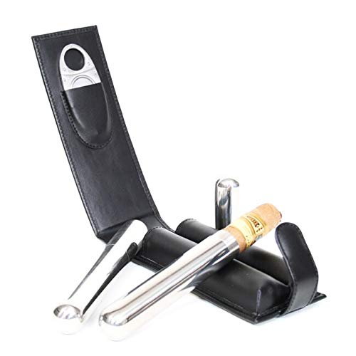 Royce Leather Luxury Double Cigar Case