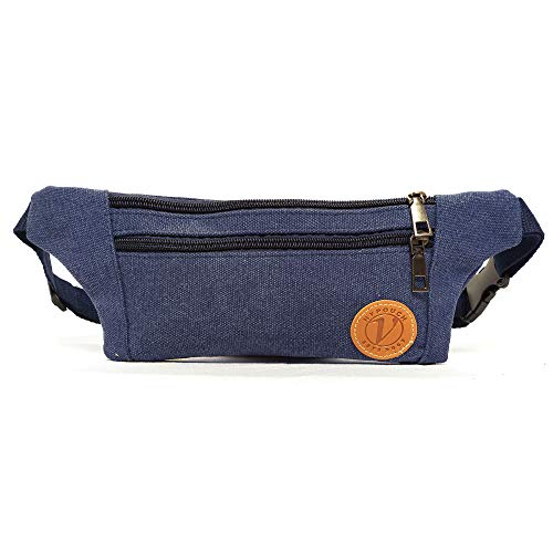 Calla NuPouch Tahoe Slim Hip Pack, Fanny Pack, Travel Pack, Navy