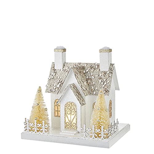 RAZ Imports 2022 City of Lights 8.25" Lighted House