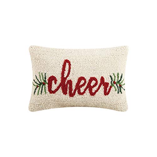 Peking Handicraft 31TG798C12OB Cheer Hook Pillow, 8-inch Length