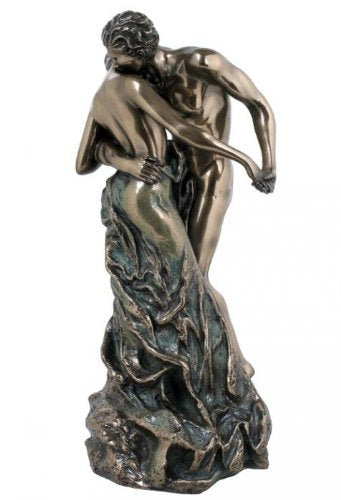 Unicorn Studio The Waltz Nude Lovers Statue Camille Claudel Replica Bronze Finish