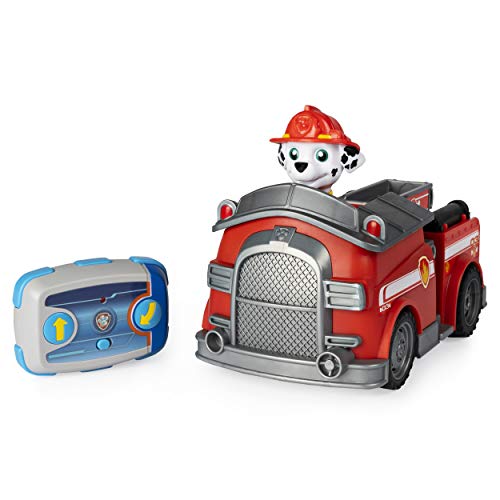 Spin Master Paw Patrol 6054194 Marshall Remote Control Fire Truck with 2-Way Steering, for Kids Aged 3 and Up, Multicolour