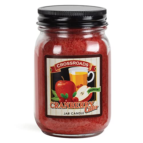 Crossroads Cranberry Cider, Pint Jar, 12 oz