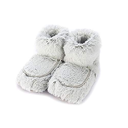 Intelex INUC5 Warmies microwavable French Lavender Scented Gray Marshmallow Boots