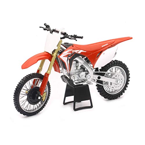 New Ray Toys Orange Cycle Parts Die-Cast Replica Toy Red 1:12 Scale Model Honda CRF 450R Dirt Bike by NewRay 57873