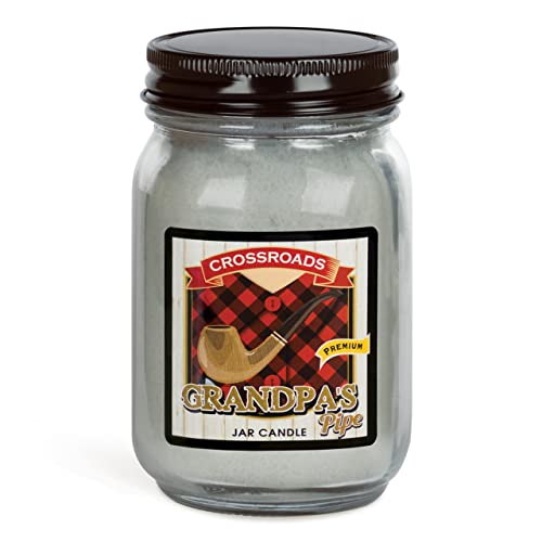 Crossroads Grandpa's Pipe, Pint Mason Jar, 12 oz