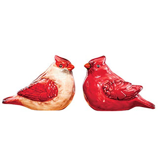 Abbott Collection  27-Shaker/Card Cardinal Salt & Pepper, 1 EA