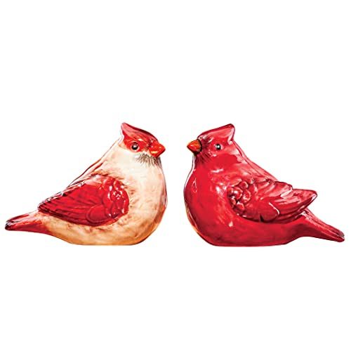 Abbott Collection  27-Shaker/Card Cardinal Salt & Pepper, 1 EA
