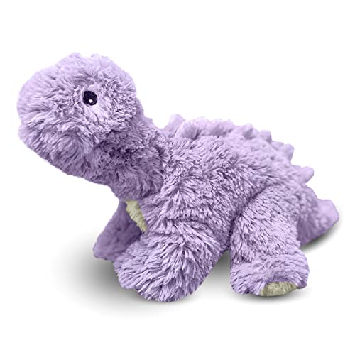 Intelex Purple Long Neck Dinosaur Warmies, 13-Inch Height, Stuffed Animals