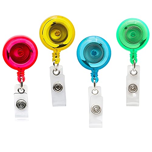 Baumgartens Sicurix Translucent Id Badge Reels Round Belt