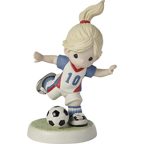 Precious Moments 202012 Set Your Goals High Bisque Porcelain Figurine, One Size, Multicolored