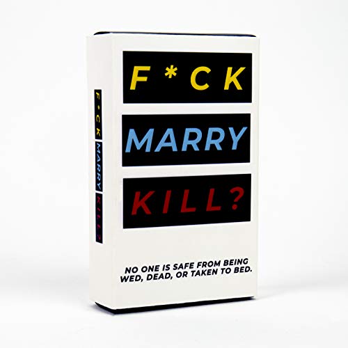 Gift Republic GR490061 Adult Card Game-FCK, Marry, Kill