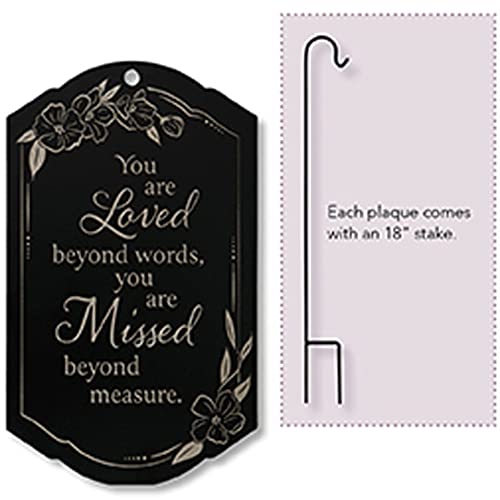 Carson Home 64471 Missed Memorial Garden Stake, 5.75-inch Width