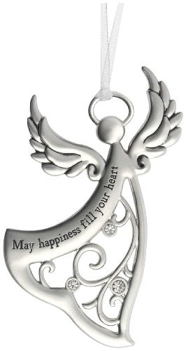 Ganz Angels By Your Side Ornament - May happiness fill your heart