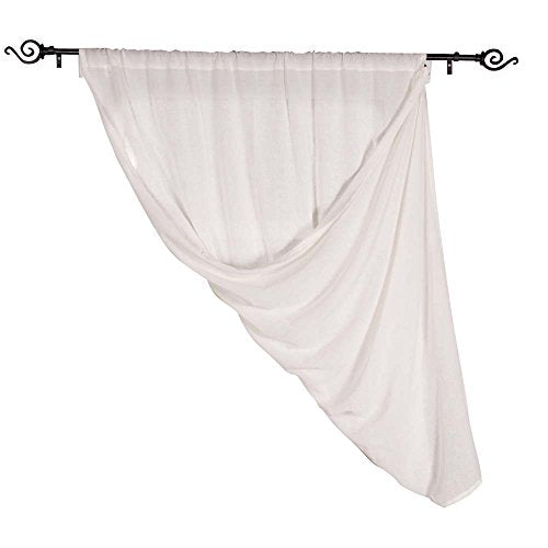 Home Collections by Raghu 40x45 Curtain Heirloom Buttermilk Panel 40"x45"