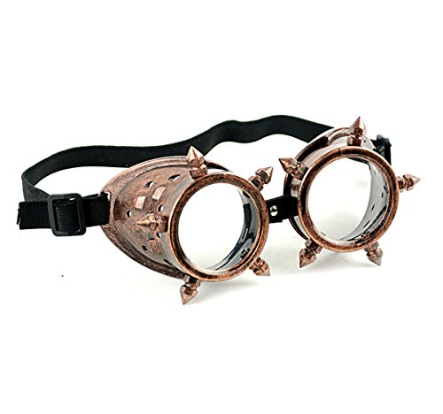 Midwest Design Mask-It 48156 Copper Steam Punk Goggles