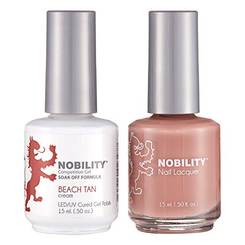 Lechat Nobility ‚Äì Gel Polish & Nail Lacquer Set - Collection 1-0.5oz (Beach Tan NBCS029)
