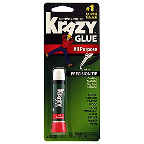 Pens ELMERS Krazy Instant Crazy Glue Skin Guard Formula Tube 0.07 Oz (Kg78548R)