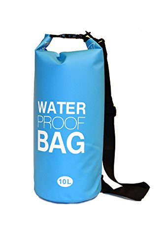 Calla 2119 Waterproof Dry Bag, 10 Liters, Light Blue