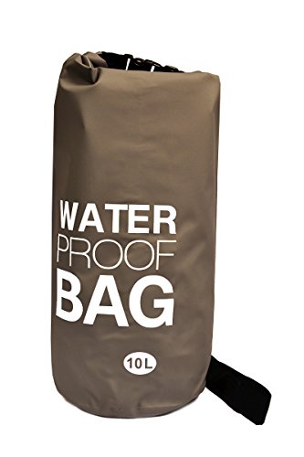 Calla 2169 Waterproof Dry Bag, 10 Liters, Grey