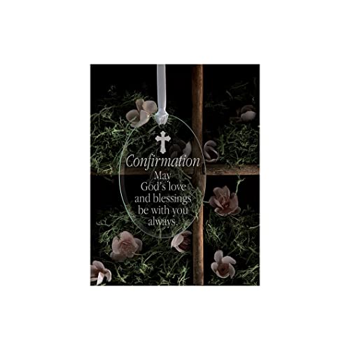 Carson Home Glass Ornament, 4-inch Height (Confirmation)