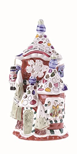 Blue Sky Clayworks 928127HG Christmas Nutcracker Suite Hotel, 11.5-inch Height