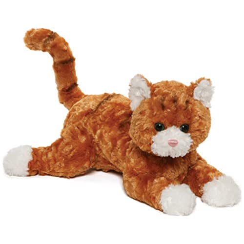 GUND Tabby Cat Plush Stuffed Animal 14", Orange and White