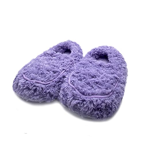 Intelex CURLY PURPLE WARMIES Cozy Plush Body Slippers