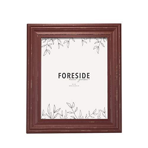 Foreside Home & Garden FFRD06232 8X10 Dalton Photo Frame Red