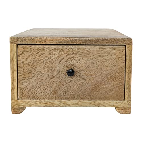 Foreside Home & Garden Natural Wood Decorative Drawer