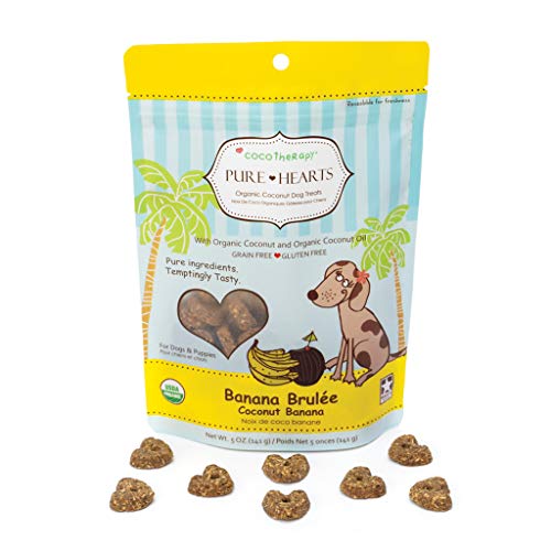 Cocotherapy Pure Hearts Coconut Cookies ‚Äö√Ñ√¨ Banana Brulee, (1 Pouch), 5 Oz.