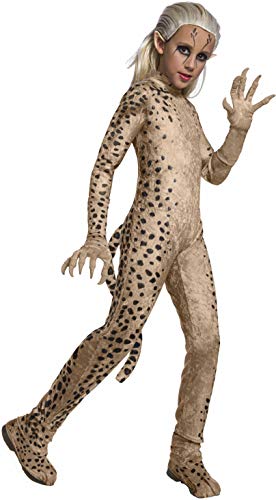 Rubie's Girl's DC Comics WW84 Deluxe Cheetah Costume, Large