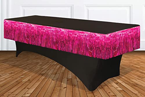 Forum Novelties Party Supplies Tinsel Fringe Garland, 20 feet x 15 inches, As Shown
