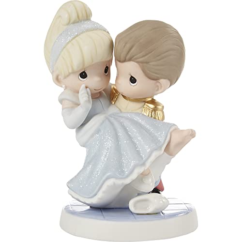 Precious Moments Disney Cinderella and Prince Charming Dancing Figurine