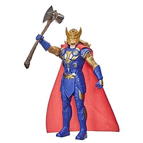 Hasbro Marvel Studios‚Äô Thor: Love and Thunder Stormbreaker Strike Thor Toy, 12-Inch-Scale Electronic Action Figure, Toys for Kids Ages 4 and Up