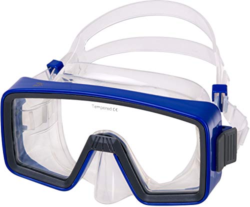 IST M50 Shadow Single Window Diving Snorkeling Mask (Blue)