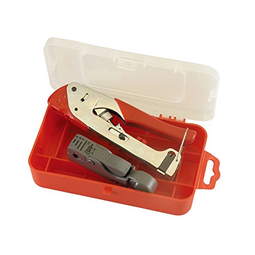 Comfy Hour Jolly Handy Tools Collection DIY Tool Kit with VDV Tools Compression and Stripper, Metal