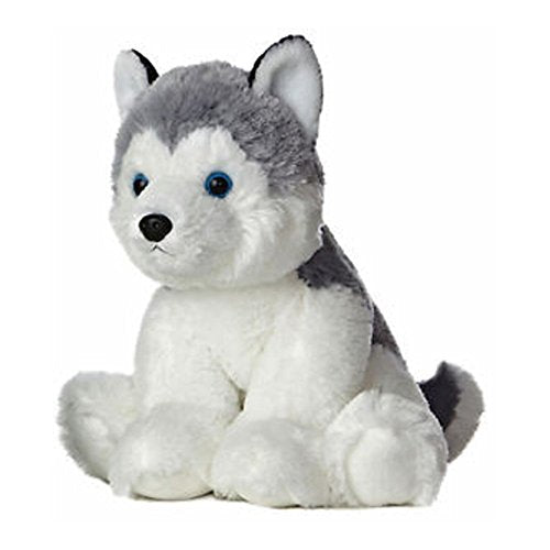 Aurora 50269 Plush Toy, Husky, 14" Tall, Grey