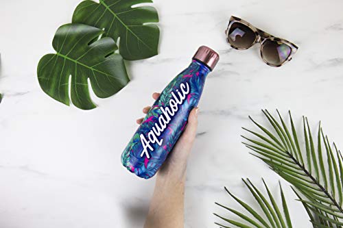 Gift Republic Aquaholic Tropical Water Bottle