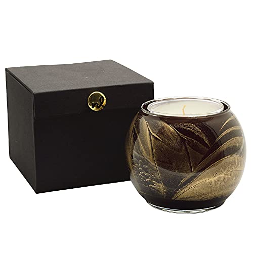 Northern Lights The Globe Ebony Candle/Planter, 8 oz