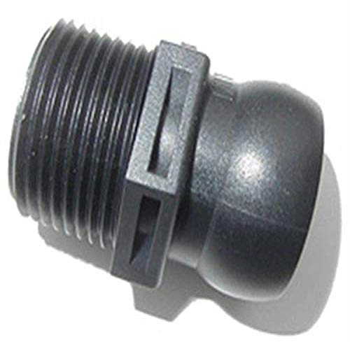 Lifegard Aquatics ARP270854 Ball Socket Male Pipe Thread Connector for Aquarium Filter, 3/4-Inch