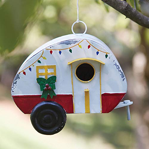 CTW Home Collection 370461 Holiday Camper Birdhouse, 10.5-inch Width